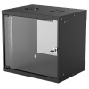 Intellinet 714174 rack 9U Nástěnný regál Černá