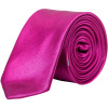 Korntex Kravata KXTIE5, úzká COT76TIE5a1099-dark pink Růžová tmavá UNI