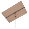 Blumfeldt Flex-Shade XL, slnečník, 150 x 210 cm, polyester, UV 50, sivohnedý (HMD1-Flex-Shade XL-T)