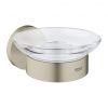 Grohe Essentials - Miska na mydlo s držiakom, kartáčovaný nikel 40444EN1
