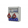 SCAME-SK, s.r.o. SCAME ENERBOX Zásuvková rozvodnica 633.312222-012FB 4x230V 1x16A+1x32A/400V 5P s chráničom