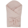 EKO Zavinovačka mušelínová bez vystuženia Variant: EKO Zavinovačka mušelínová bez vystuženia Powder pink 75x75 cm
