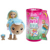 Mattel Barbie CUTIE REVEAL CHELSEA V KOSTÝME - MACKO V MODROM KOSTÝM DELFÍNE