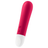 Satisfyer Ultra Power Bullet 1 - nabíjateľný, vodotesný vibrátor (červený)