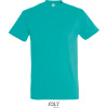 SOL's Collection Tričko Imperial, těžká bavlna, krátký rukáv, pánské COT25150023105-caribbean b 2XL Modrá caribbean