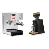 Lelit Anna PL41TEM + Eureka Mignon Single Dose, Black & Oak