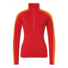 Dámske tričko Goldbergh Fuoco Ski Pully Flame