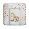CEBA BABY Podložka prebaľovacia mäkká stredná (75x72) Basic Rocking Horse