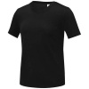 Dámske tričko Elevate cool fit s krátkym rukávom Kratos, čierna, 3XL