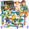 MAGNETICKÉ KOCKY SVIETIACE KONŠTRUKČNÉ PUZZLE 3D KULODROM 110 DARČEK