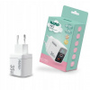 NENO NC1 RÝCHLA NABÍJAČKA SIEŤOVÁ USB-C USB-A KOCKA NAPÁJACÍ ADAPTÉR QUICK CHARGE