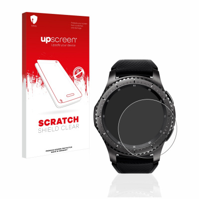 Čirá ochranná fólie upscreen® Scratch Shield pro Samsung Gear S3 Frontier (Ochranná fólie na displej pro Samsung Gear S3 Frontier)
