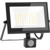 Mexen Luxpro+ LED reflektor s pohybovým senzorom, 50W, Neutrálna - 4000K, 5500 lm, čierny - L236-050-40-70