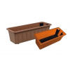 Samozavlažovací truhlík Garden Flor 100cm terakota