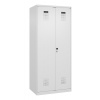 Skriňa na bielizeň C+P Cabo-Plus, 2 oddelenia, 800 x 500 x 1850 mm, biela