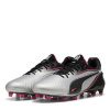Puma King Ultimate.1 Firm Ground Football Boots Womens Silver/Black 3 (35.5)