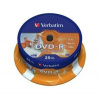 VERBATIM DVD-R AZO 4,7GB, 16x, printable, spindle 25 ks