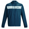 Under Armour Men's UA Sportstyle Windbreaker Jacket - petrol blue/fuse teal - Tyrkysový