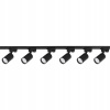 Kolajnicové led svietidla - Szynowe osvetlenie 6x GU10 svetlomet + 2m pásik (Szynowe osvetlenie 6x GU10 svetlomet + 2m pásik)