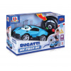 BB Junior RC - Bugatti Divo so svetlami a zvukmi, diaľkový ovládač volant, modrá, 2,4 Ghz (112116-92013)