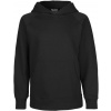 NEUTRAL O 13101 / Detská mikina s kapucňou z bio bavlny - black 152-158