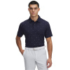 Under Armour Printed Short-Sleeve Performance Polo Shirt Blue L