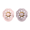 Bibs cumlíky kaučuk 2 ks 0-6 mesiacov Boheme Blossom-dusky-lilac