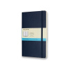 Zápisník Moleskine - mäkké dosky, L, bodkovaný - modrý