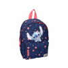 Predškolský jednokomorový batoh Lilo & Stitch Vadobag unisex, modrý