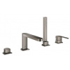 GROHE 29307AL3 PLUS Vaňová batéria na okraj vane 4-otvorová, kartáč. Grafit GRO 29307AL3