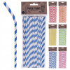 Slamky papierové 35 ks ohybné PAPER STRAW
