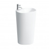 Laufen PALOMBA voľne stojace umývadlo 52x39x90cm, s 1 otv. pre batériu v strede, biela LCC H8118034001041