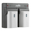 Set Jupio 2x Battery LP-E6NH *ULTRA* 2600mAh + USB Dual Charger pre Canon