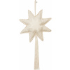 Vianočná dekorácia Vela hviezda, béžová