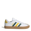 adidas VL Court 3.0 Shoes Mens Wht/Grn/Yellow 7 (40.7)