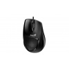 Genius DX-150X/Ergonomická/Optická/Pre pravákov/1 000 DPI/Drôtová USB/Čierna 31010231103