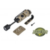 Svietidlo na helmu Sidewinder Stalk® Streamlight®, ARC klip/montáž na suchý zips – Coyote