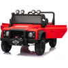 Beneo Elektrické autíčko Land Rover Defender 110 SVX 12V červena