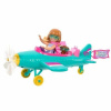 Mattel Barbie Family & Friends Nová Chelsea může být letadlo