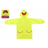 Detský plášť do dažďa kačica veľkosť 110-120cm žltá