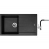 Set Sinks AMANDA 860 Metalblack + batéria Sinks ENIGMA S Metalblack