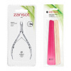 Zansot Klieštiky na nechtovú kožtičku + pilník na nechty 8 ks