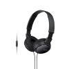 SONY sluchátka MDR-ZX110AP handsfree, čierne