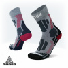 LOPPET bežkárske merino ponožky Moose Sivá XL 1 pár