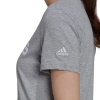 Dánske tričko W HL2053 sivé - Adidas L