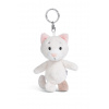 Prívesok na kľúče NICI plyšová Love Mačička huňatá 10 cm