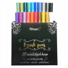 Artmagico Brush pens metalické sada 20 ks