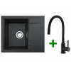 Set Alveus Gem 20/91 + batéria Mintas black matt