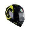 Prilba AGV K-3 SV Bollo 46 Black Yellow Veľkosť: MS (57 cm)
