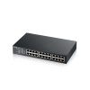 ZyXEL Zyxel GS1100-24E Nespravované Gigabit Ethernet (10/100/1000) Čierna (GS1100-24E-EU0103F)